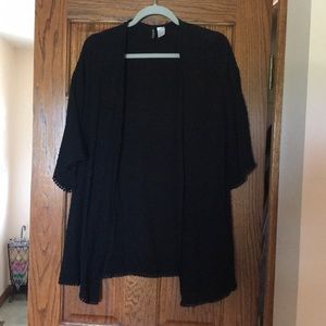 H&M Black Kimono